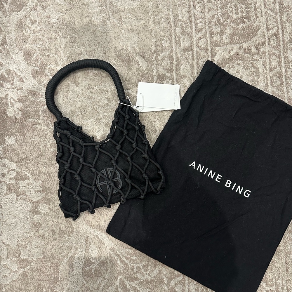Anine Bing Black Mini Purse